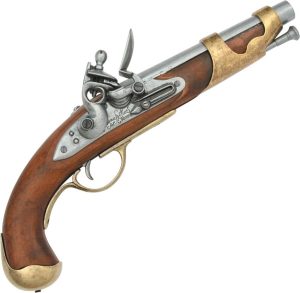 DX1011.jpg Denix Lewis & Clark Napoleonic Cavalry Pistol Replica Wood Stock
