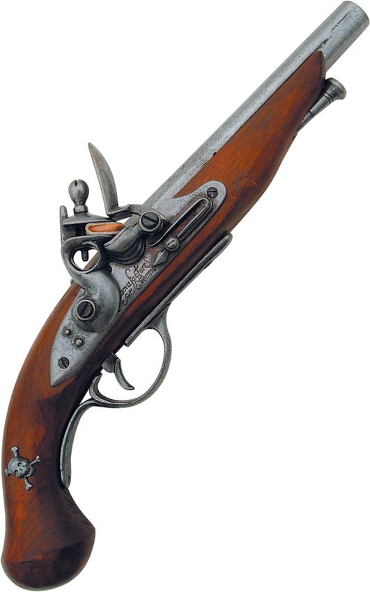 Denix Pirate Pistol Replica - Antique Iron