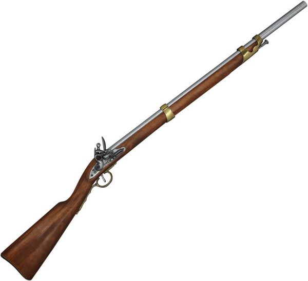 Denix French Carbine Rifle Replica 45" Wood Stock Satin
