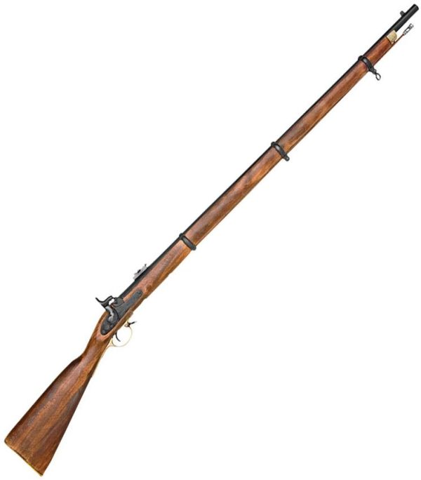 Denix 1853 Civil War Enfield Rifle Replica Wood Stock 55 inch