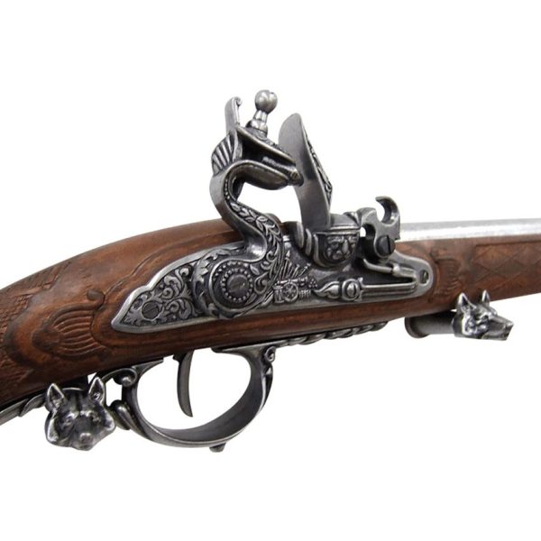 Denix Napoleonic 1807 Flintlock 44.5" Antique Gray Replica