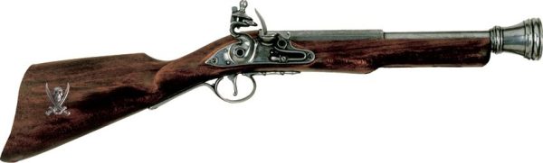 Denix Pirate Boarding Blunderbuss 28" Replica Brown Wood Gray
