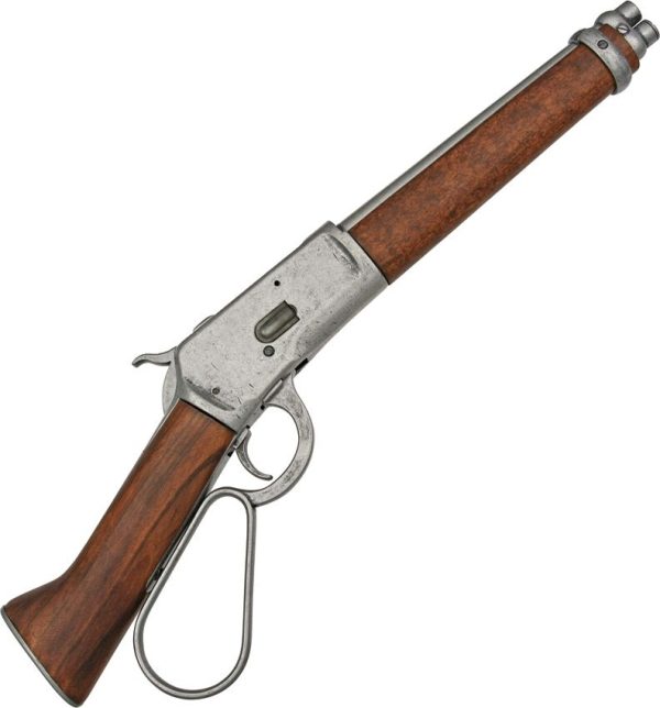 DX1095.jpg Denix Mares Leg Lever Action Rifle Replica Wood Stock Display