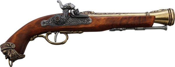 DX1104L.jpg Denix Italian Blunderbuss Replica Brass Finish