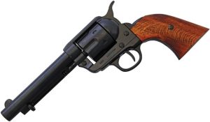 Denix 1873 Old West Revolver .45 Black Finish Replica