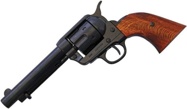 Denix 1873 Old West Revolver .45 Black Finish Replica