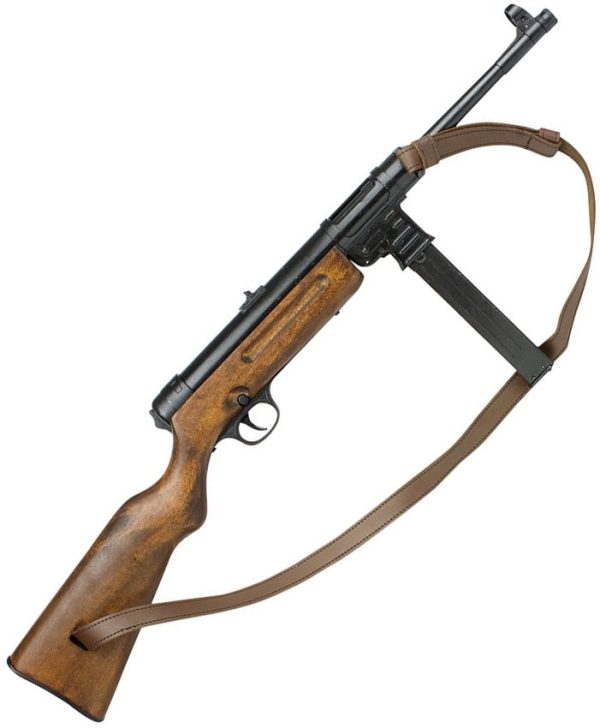 DX1124C.jpg Denix MP41 Sub-Machine Gun Replica 34" Wood Stock Metal Barrel