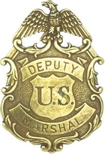 DX112L.jpg Denix Deputy U.S. Marshal Badge - Brass Finish
