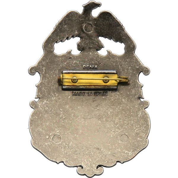 Denix Eagle Marshal Badge - Nickel Finish