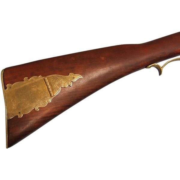 Denix Kentucky Rifle Replica Brown Stock 43.5in