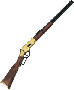 Denix Model 1866 Yellow Boy Replica Rifle Blued Brass Wood