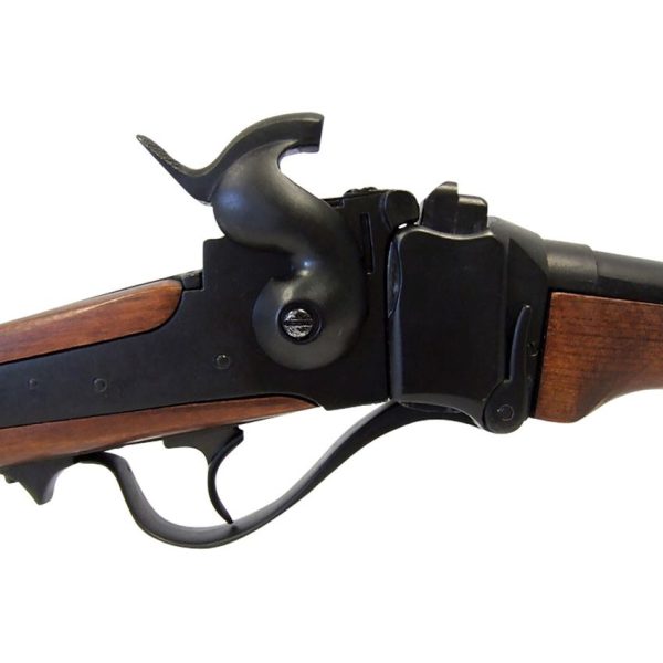 Denix Sharps 1859 Carbine Replica Black Metal Wood Stock