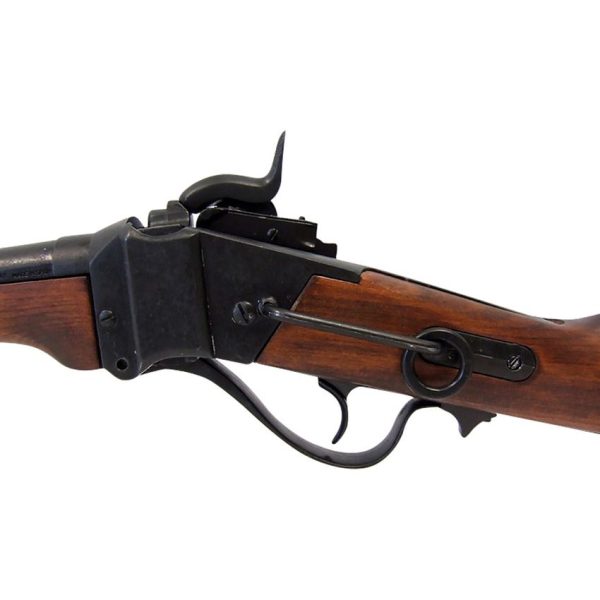Denix Sharps 1859 Carbine Replica Black Metal Wood Stock