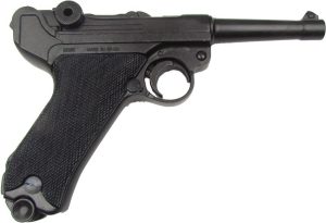 Denix German Luger Parabellum P-08 WWII Replica Pistol Black