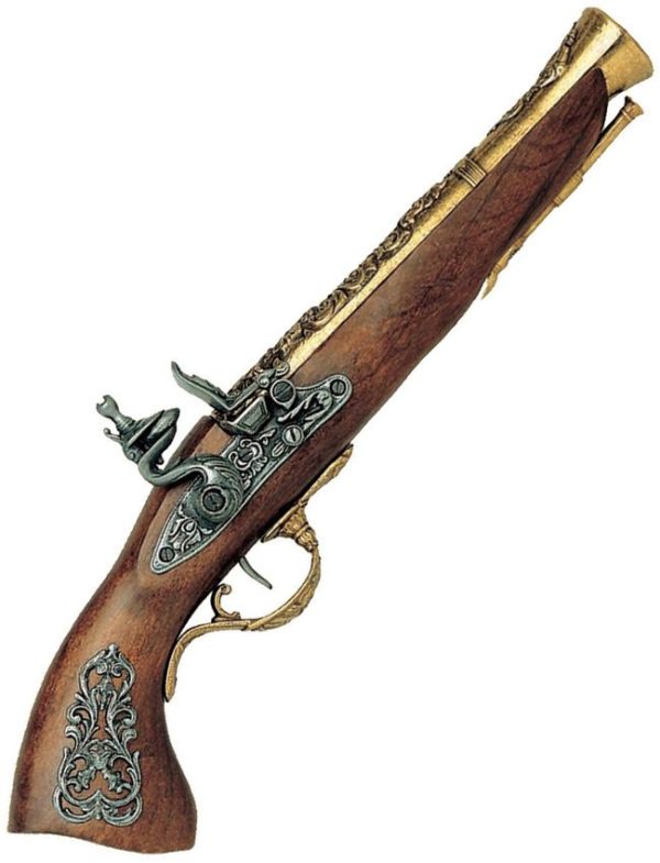 Denix Austrian Flintlock Blunderbuss Brass Replica
