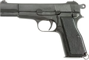 Denix HP Model Pistol Replica Black Metal Non-Firing 8.5"