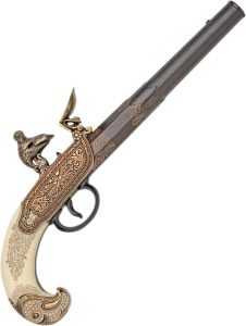 DX1238.jpg Denix Russian Flintlock Pistol Museum Quality Replica