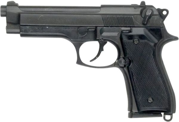 Denix Beretta 9mm Pistol Non-Firing Black Replica
