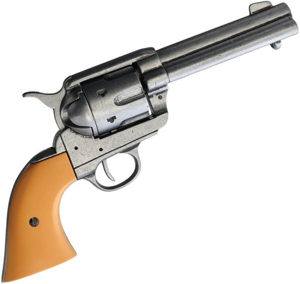 Denix Old West 1873 Revolver Replica - Nickel