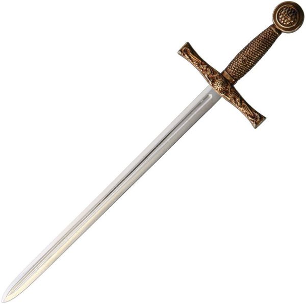 Denix Excalibur Letter Opener Brass 9.75 inches