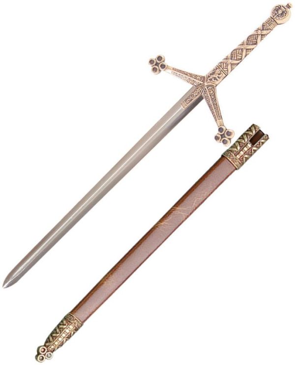Denix Letter Opener Claymore - Brown Synthetic Scabbard