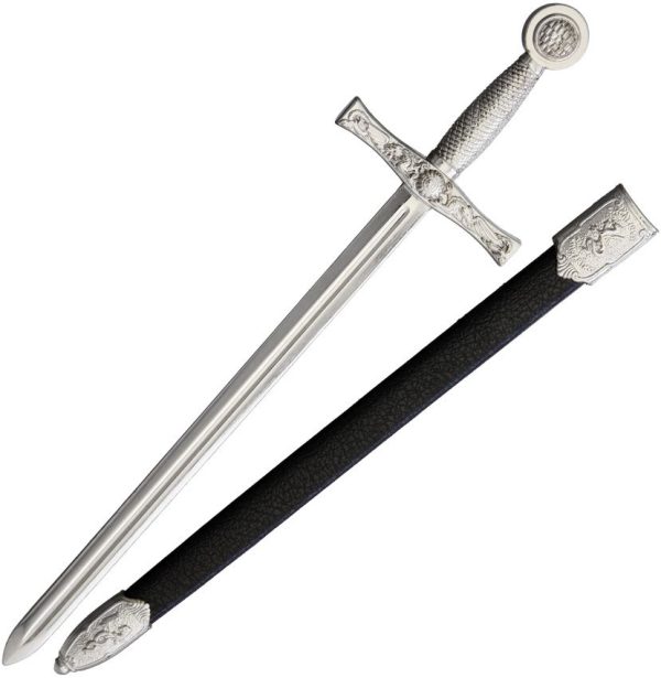 DX3080F.jpg Denix Excalibur Sword Letter Opener - Silver Handle