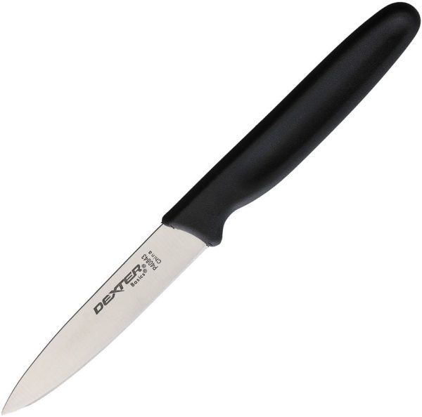 Dexter Paring Knife - 3.5in Stainless Black Handle