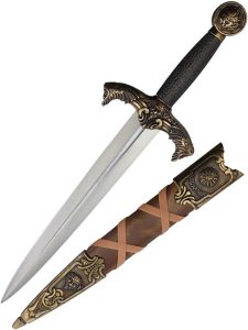 DX4139L.jpg Denix King Arthur Dagger - Antique Bronze Metal