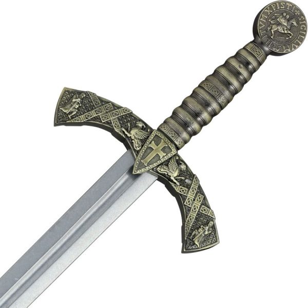 Denix Replica Templar Knight Sword 34.5" Stainless Blade