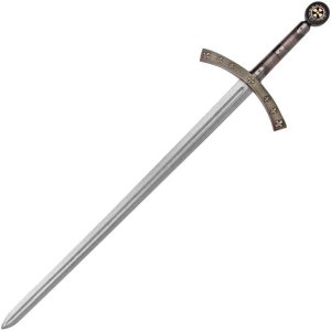 Denix Hugo De Peyans Sword - Bronze Finish
