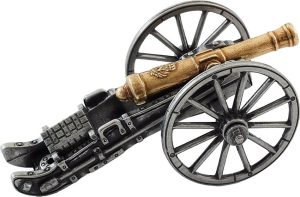 Denix Mini Napoleon Cannon Small Brass Finish Model