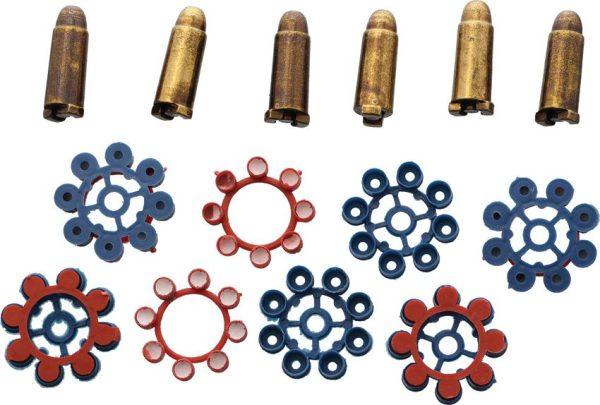 DX49.jpg Denix Replica Cap Shells Pack of Six Brass Finish