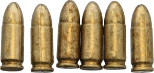 DX52.jpg Denix 9mm Bullet Replica 6-Pack Brass Finish Shells