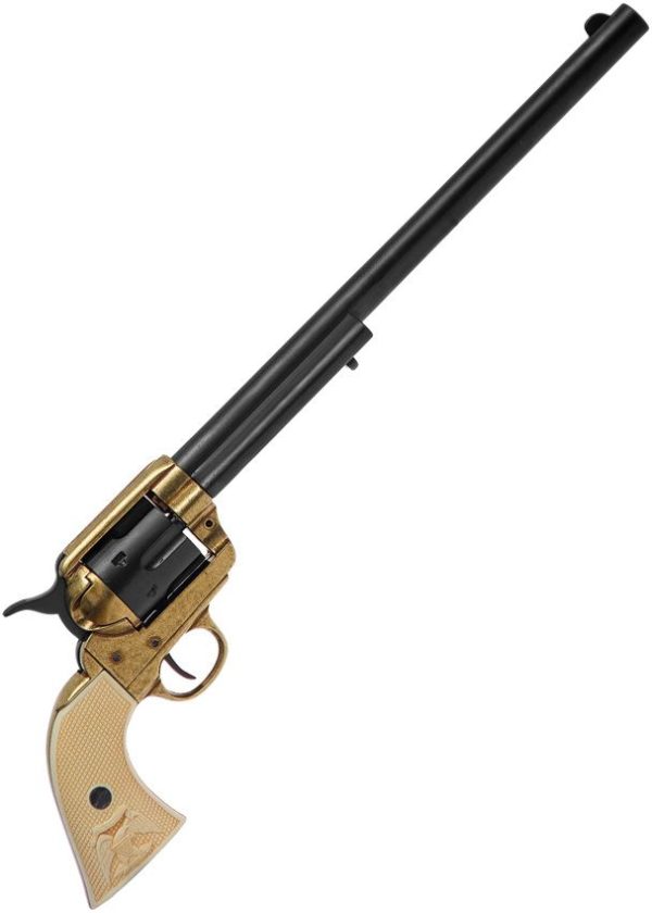 DX5303.jpg Denix Buntline Special .45 Replica - Faux Ivory Grips