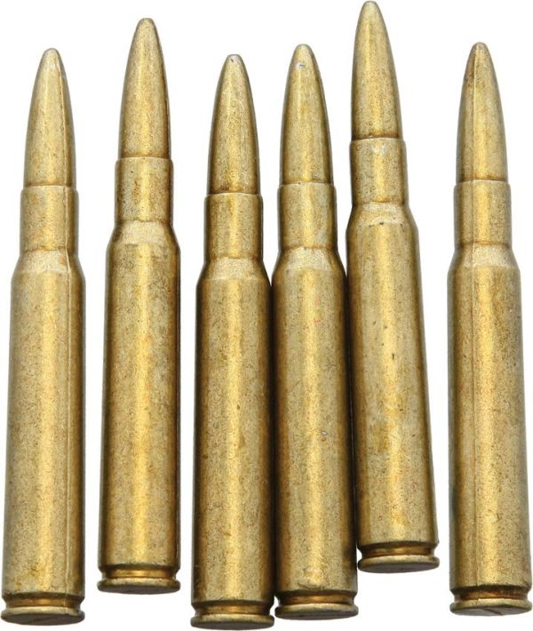 DX56.jpg Denix M1 Garand Bullet Replica 6-Pack - Brass