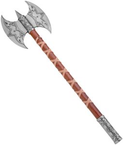 Denix Valkyries Axe Replica - Pewter Metal Head