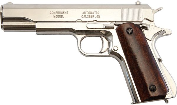DX6316.jpg Denix M1911A1 Pistol Replica Non-Firing Metal Wood Grips