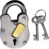 Denix Old West Large Padlock - Brass Steel