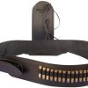 DX701.jpg Denix Leather Cartridge Belt Brown Brass Western Replica