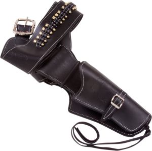 Denix Full Grain Leather Holster Brown 1873 Revolver Replica