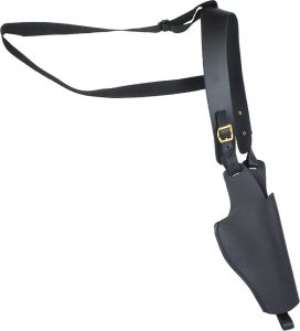 DX716.jpg Denix Leather Shoulder Holster - Black Simulated Leather