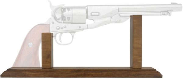 Denix Pistol Display Stand - 12 Inch Wood