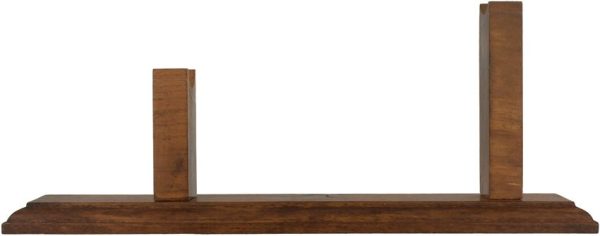 Denix Wooden Western Pistol Stand - Brown