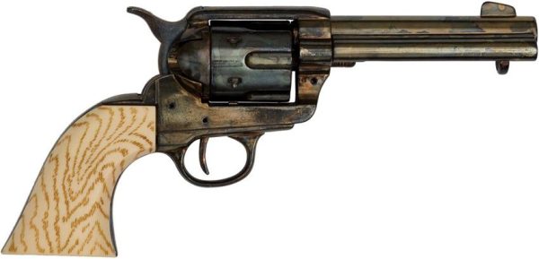 Denix 1873 Fastdraw Revolver Replica - Ivory Grips