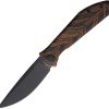 ECHO by CKF Splinter Linerlock Orange G10 Folding Knife S35VN