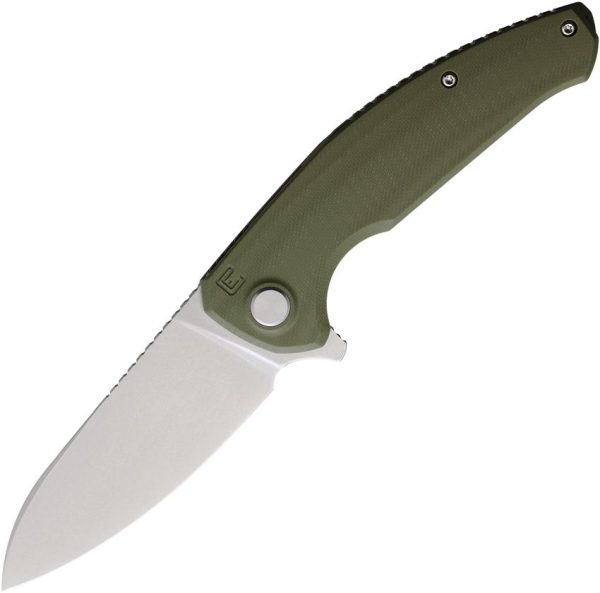 Echo by CKF Natrix Linerlock Green G10 Folding Knife CPM S35VN