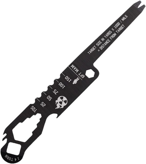 EDC Tool Co. MP Field Tool Black Aluminum Multi-Tool