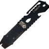 EDC Tool Co Power Pry 5" Multi Tool Black DLC Titanium