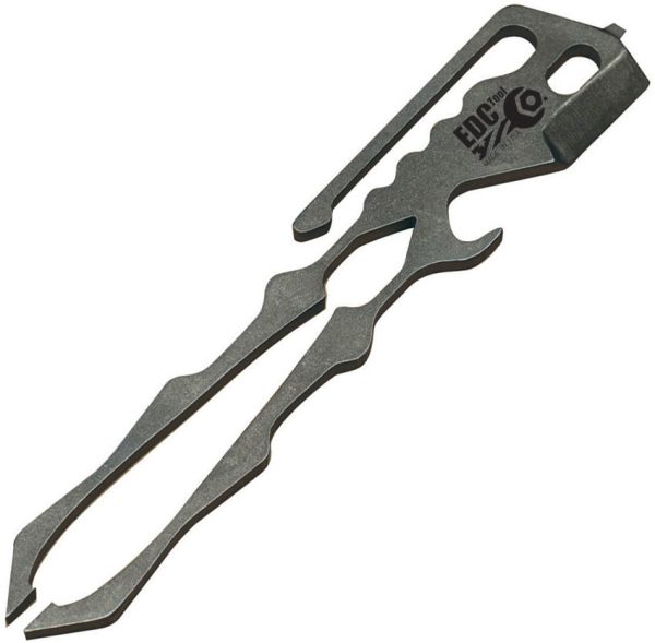 EDC Tool Co. Tweezer Multi-Tool Tumbled Titanium