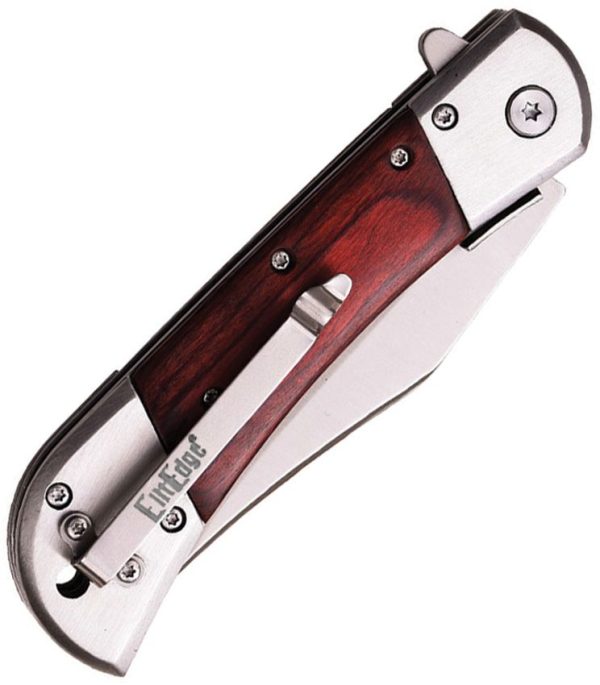 ElitEdge Linerlock A/O Wood - Assisted Opening